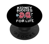 Kidney Buddies for Life Transplantation de donneurs d'organes PopSockets PopGrip Adhésif