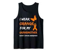 Kidney Cancer I Wear Orange for My Grandmother Ribbon Débardeur