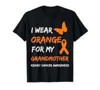 Kidney Cancer I Wear Orange for My Grandmother Ribbon T-Shirt