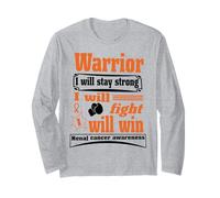 Kidney Cancer Warrior I Will Stay Strong I Will Fight I Will Manche Longue