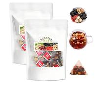 Kidney Tea Formula Ginseng Six Treasure Tea, Ginseng Six Treasure Teas Contains 20 Individual Bags (5gx20) (2PCS)