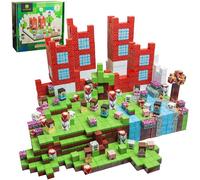 Kidocube 400 Cubes Magnétiques Bloc Jeu Construction Enfant Magnetic Blocks | Montessori 3-12 ans, jouet éducatif STEM, brique aimantée, imagination créativité, sécurisé Normes CE-EN71, cadeau parfait