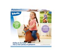 Kidoozie Gallop & Go Poney - Transat gonflable avec pompe à main - À partir de 2 ans