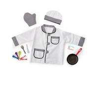 Kidoozie Just Imagine Ensemble de déguisement pour petit chef - Tenue de cuisine avec accessoires - À partir de 3 ans