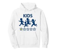 Kids 1 Star Review Funny Parenting Sweat à Capuche
