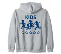 Kids 1 Star Review Funny Parenting Sweat à Capuche