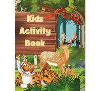 Kids Activity Book: many actuvities are in this book for writing coloring matching etc