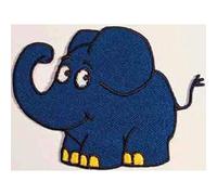 Kids and Hits Applications thermocollantes Motif éléphant env. 6 x 8 cm