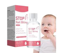 Kids Anti Nail Biting, 30ml Stop Nails Biting Liquids, No Bite Stopper Strengthener, Clear Thumb Sucking Liquid 1.18x2.76 inches, Safe & Bitter Formula, For Baby Toddler Adults Hand