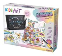 KIDS ART Kawaï Lab - LISCIANIGIOCHI - Kit Dessin Kawaï - Tablette LCD - Stickers & BD - Dès 7 ans