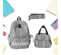 Kids Backpacks for Girls - Pencil Case Lace Smooth Zipper Large Capacity | Girls Bookbag Cute Backpack Set with Spacious Storage Compartments, Lightweight School Bag for Elementary Middle High School
