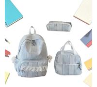 Kids Backpacks for Girls - Pencil Case Lace Smooth Zipper Large Capacity | Girls Bookbag Cute Backpack Set with Spacious Storage Compartments, Lightweight School Bag for Elementary Middle High School