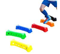 Kids Balance Beam Stepping Stones | PP Build 30.5x8.2x6.3cm Non Slip Stackable Design | Sensory Training Coordination Toy Motor Skill Development Equipment | Preschool Gym Backyard Classroom Obstacle