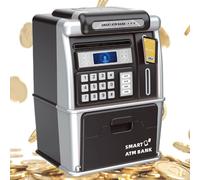 Kids Bank, Kids Atm - Machine ATM Des Petits Avec Mot De Passe, Auto Grab Bill Slot, Recognition Coin | Jouets Nouveautés Jouets, Fitend Play For Kids Boys Girls