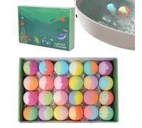 Kids Bath Balls, Sea Animal Balm, Refreshing Imaginative Gadget with Safety, Tub Bathing Salt Cosmetic with Comfort, Modern Grooming Design Style, Accessory for Boys Young Child Preschoolers Home