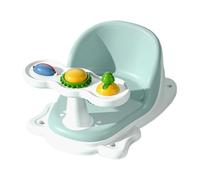 Kids Bath Chair, Suction Cup Bathing Seat, 12 Inch Sit Up Support Chair with Safety Feature, ABS Material Seat with Non Slip Base, Home Accessory Compact Storage, Bath Chairs for Boys Girls