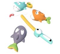 Kids Bath Fishing Toys, Magnetic Water Game, Compact Educational Supply, Indoor Pool Play, Reliable Birthday Organizer, Functional Bathtub Accessory for Girls, Boys, 23.2x13.2x8.2cm