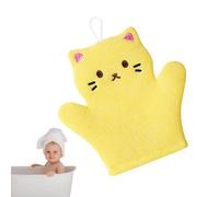 Kids Bath Mitt - Mitten de bain de caractère animal pour, hypoallergénique et confortable pour la peau sensible, idéal pour les tout-petits et les tout-petits, designs amusants pour le temps