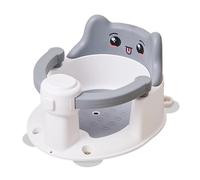 Kids Bath Seat, Non-Slip Suction Cup Stool, Durable Shower Support Chair, Reliable Armrest Bear Backrest, Handy Safety Accessory for Boys Girls Up to 6 Months Sitting Bathroom Home