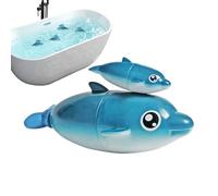 Kids Bath Toy, Dolphin Water Game, 1-2inch, Toddler Shower Playset, Floating Interactive Learning Toy with Moving Parts for Bonding Time, Bathroom, Tub, Sink, Preschool, Daycare, Child Care, Home,