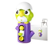 Kids Bath Toys, Shower Water Toy with Suction Cup, 4.14x3.35x7.49 inches Rotating Tub Bath Game to Children, Interactive Play for Apartment, Hotel, Vacation, Travel, Swimming Pool