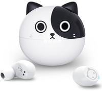 Kids Bluetooth In-Ear Headphones With Dual Microphone And Touch Control Wireless Earbuds For Iphone And Android