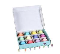 Kids Bombs - 10.24 inch Toy Set | Natural Balls - 12 Pieces Space Saucer Bombs with Toys Inside for Boys Girls Birthday Holiday Travel Fun