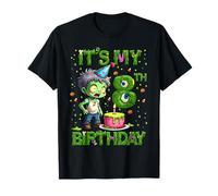 Kids Boo It's My 11th Birthday Girl Cute Ghost Halloween T-Shirt