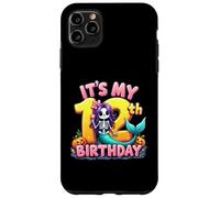 Kids Boo It's My 5th Birthday Girl Cute Ghost Halloween Coque pour iPhone 11 Pro Max