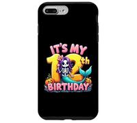 Kids Boo It's My 5th Birthday Girl Cute Ghost Halloween Coque pour iPhone 7 Plus/8 Plus