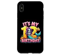 Kids Boo It's My 5th Birthday Girl Cute Ghost Halloween Coque pour iPhone XS Max