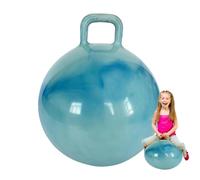 Kids Bounce Ball - Multi Use Inflatable Hopperr, Elastic Handle Jumping Toy, Safe Active Play Exercise Device | Fun Energy Release Entertainment Gear For toddlerr Children Preschool Training
