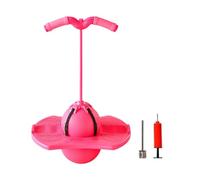 Kids Bouncy Ball - 25,98 pouces Jump Toy | PP Foam ABS Ball - Soft Interactive Quiet Bouncing Toy with Handle Pump for Boys Girls Home School Park Exercise Play