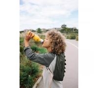 KIDS Bouteille isotherme double paroi en Inox enfant Qwetch 350 ml Honolulu Jaune Curry - Avec bouchon sport