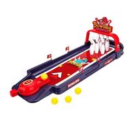 Kids Bowling Set - Mini Bowling Game, Desktop Sports Toy, Tabletop Pin Competition Kit, Compact Strike Challenge Entertainment | Portable Family Activity Collection, Office Relaxation Recreation Piece