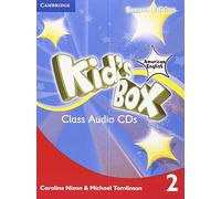 Kid's Box American English Level 2 Class Audio CDs (4)