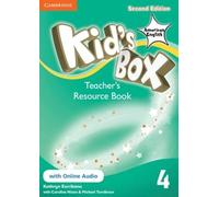 Kid's Box American English Level 4 Teacher's Resource Book with Online Audio