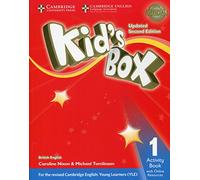Kid's Box Level 1 Activity + Online Resources British English