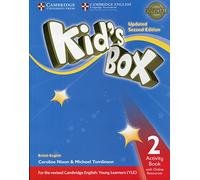 Kid's Box – Niveau 2 – Cahier d'activités avec ressources en ligne – Anglais britannique