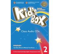Kid's Box Level 2 Class Audio CDs (4) British English