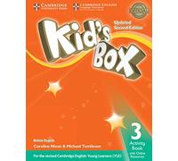 Kid's Box Level 3 - Cahier d'activités avec ressources en ligne - Anglais britannique