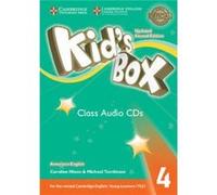 Kids Box Level 4 Class Audio CDs 3 American English by Michael Tomlinson Audio Book Michael Tomlinson (Auteur)
