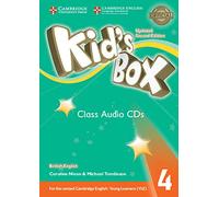 Kid's Box Level 4 Class Audio CDs (3) British English