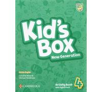 Kid's Box New Generation 4 Activity Book with Digital Pack British English (Nixon Caroline)
