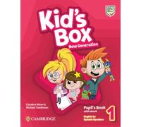 Kid's Box New Generation Level 1 Book + Ebook English for Spanish Speakers