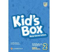 Kid's Box New Generation Level 2 Activity Book + Home Booklet + Digital Pack English for Spanish Speakers