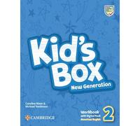 Kid's Box New Generation Level 2 – Cahier d'exercices avec pack numérique – Anglais américain