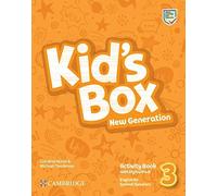 Kid's Box New Generation Niveau 3 – Cahier d'activités + Pack numérique – Anglais pour hispanophones