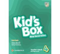 Kid's Box New Generation Level 4 Book + Digital Pack British English