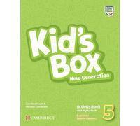 Kid's Box New Generation Level 5 Activity Book + Home Booklet + Digital Pack English for Spanish Speakers